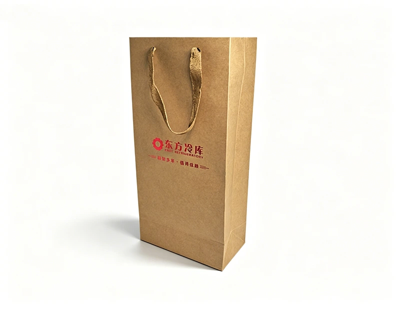 Food Takeaway Kraft Paper Tote Bags