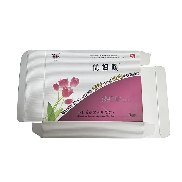 White Cardboard Supplement Boxes