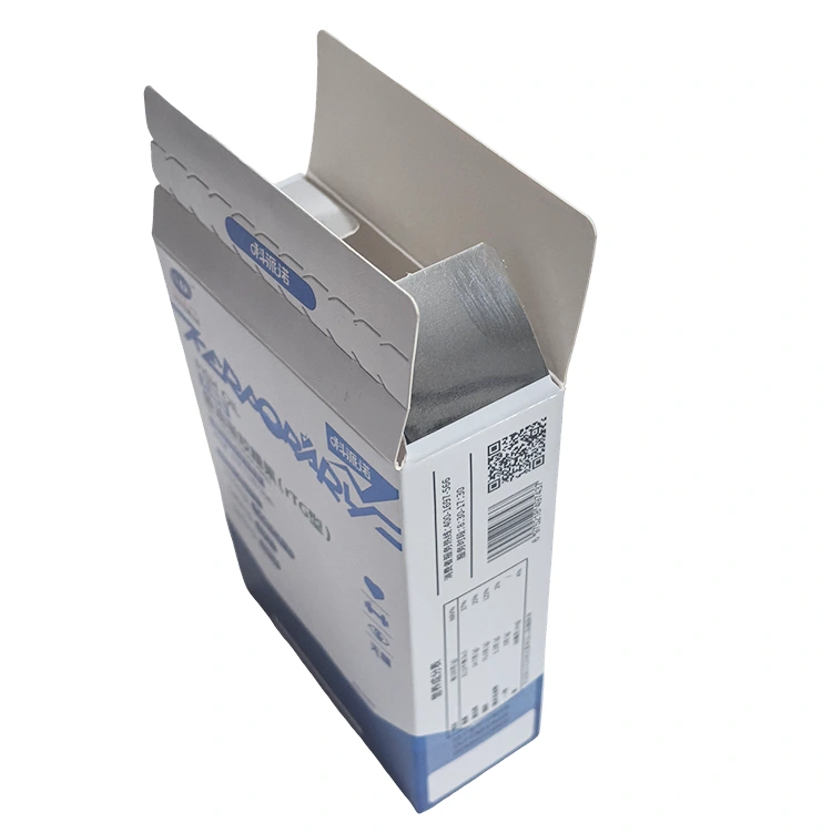 White Cardboard Supplement Boxes