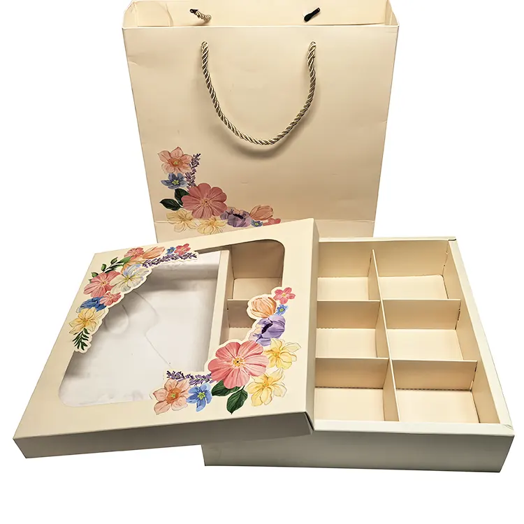 Silver Cardboard Window Boxes