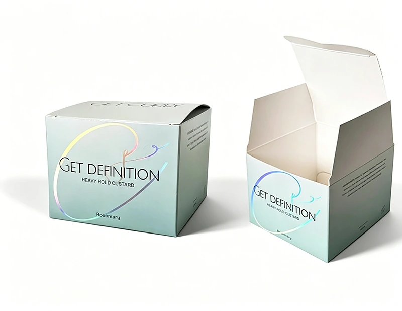 White Cardboard Cosmetic Boxes