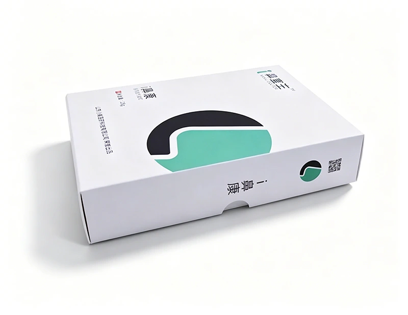 White Cardboard Two-Piece Boxes